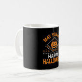 Mug Conception vectorielle de friandises de citrouille (Devant gauche)