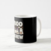 Mug Conception vectorielle fantômes Halloween Boo Crew (Devant droit)