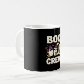 Mug Conception vectorielle fantômes Halloween Boo Crew (Devant gauche)