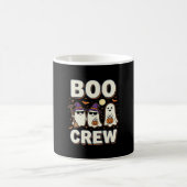 Mug Conception vectorielle fantômes Halloween Boo Crew (Centre)
