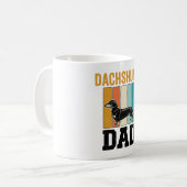 Mug Conception vectorielle pour amateur de chien père (Devant gauche)