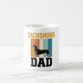Mug Conception vectorielle pour amateur de chien père (Centre)