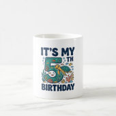 Mug Conception vectorielle sous-marine de tortue marin (Centre)