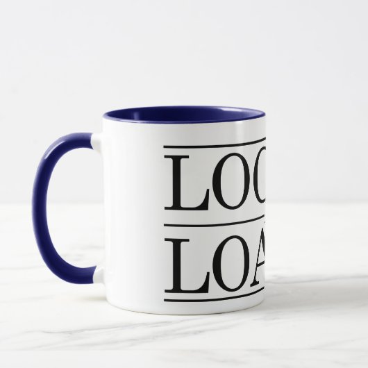 Mug Conception verrouillée et chargée de chasteté (Gauche)
