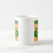 Mug Conception Vert Jaune. (Centre)
