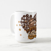 Mug conception vibrations café (Devant gauche)