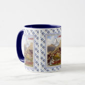 Mug Conception vintage de Suisse, Zermatt Matterhorn (Devant gauche)