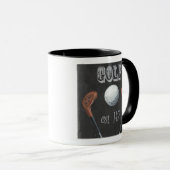 Mug Conception vintage Golf Chalkboard (Devant droit)