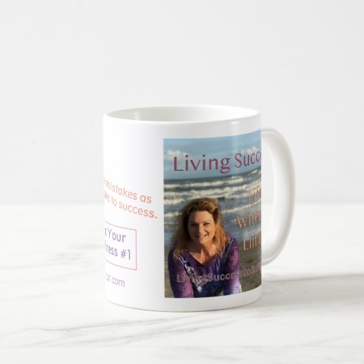 Mug Conception vivante 2019 d'exposition de Podcast de (Devant droit)