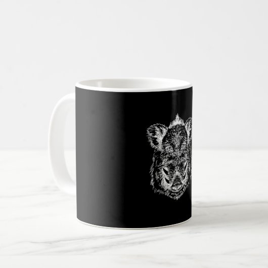 Mug Conception vive graphique impressionnante de (Devant gauche)