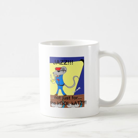 Mug conceptions d'amant de jazz (Droite)