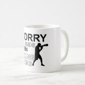 Mug conceptions de boxe (Devant droit)