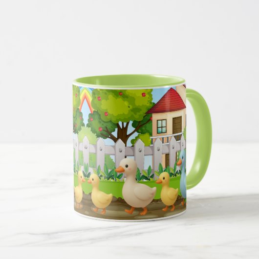 Mug Conceptions de canards mignons pour enfants (Devant droit)