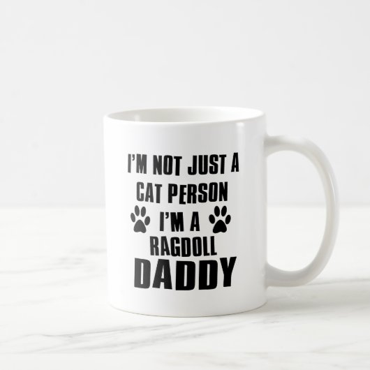 Mug Conceptions de chat de Ragdoll (Droite)