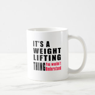 Mug Conceptions de chose d'haltérophilie