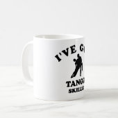 Mug Conceptions de danse de tango (Devant gauche)