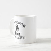 Mug Conceptions de danse de tango (Devant gauche)