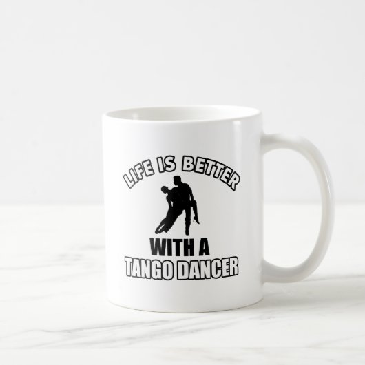Mug Conceptions de danse de tango (Droite)