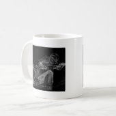 Mug conceptions de dièse. bikeonblack de speed-way (Devant gauche)