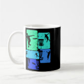 Mug Conceptions de disque de golf cool et idées de cad (Gauche)