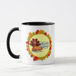 Mug Conceptions de la fête de Thanksgiving