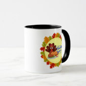 Mug Conceptions de la fête de Thanksgiving (Devant droit)