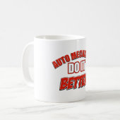 Mug Conceptions de mécanicien automobile (Devant gauche)