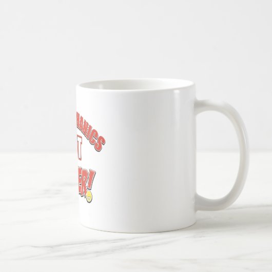 Mug Conceptions de mécanicien automobile (Droite)