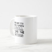 Mug Conceptions de net-ball pour des amants du sport (Devant gauche)