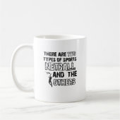 Mug Conceptions de net-ball pour des amants du sport (Gauche)