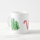 Mug Conceptions de Noël Vacances (Devant gauche)