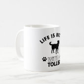 Mug Conceptions de race de chien de Toller (Devant gauche)