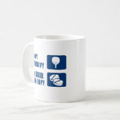 Mug conceptions de thérapie de ping-pong (Devant gauche)