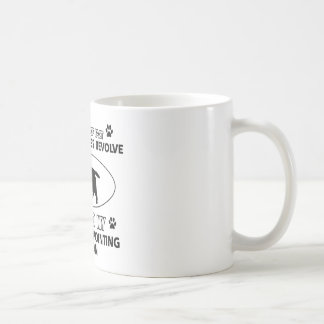 Mug Conceptions drôles de griffon de pointage à poils