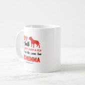 Mug Conceptions drôles de maman de pitbull (Devant gauche)