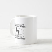 Mug Conceptions drôles de terrier de Manchester de (Devant gauche)