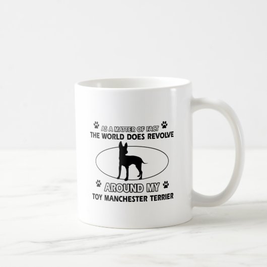 Mug Conceptions drôles de terrier de Manchester de (Droite)