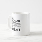 Mug Conceptions maladroites de ce net-ball de moment (Devant gauche)