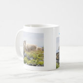 Mug Conceptions originales - Moutons dans un champ (Devant gauche)