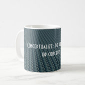 Mug Conceptualiser - Conception de pensée créative (Devant gauche)