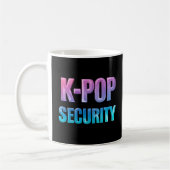 Mug Concert de musique pop coréenne Sécurité K-Pop (Gauche)