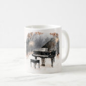 Mug Concert de piano dans le parc (Devant droit)