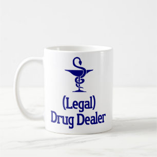 Mug Concessionnaire de médicaments - Drôle pharmacien