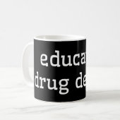 Mug Concessionnaire de médicaments instruit | Funny Ph (Devant gauche)