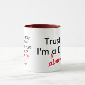 Mug Concevez en fonction du client pour libre, (Centre)