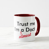 Mug Concevez en fonction du client pour libre, (Devant droit)