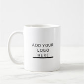 Mug Concevez le logo en fonction du client (Gauche)