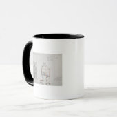 Mug Concevez pour une maison pour W. Flower Esq, (Devant gauche)