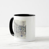 Mug Concevez pour une salle de musique avec des (Devant gauche)
