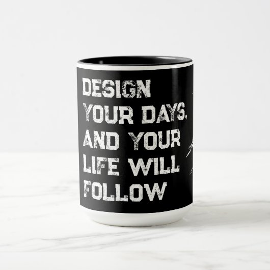 Mug Concevez vos journées... (Centre)